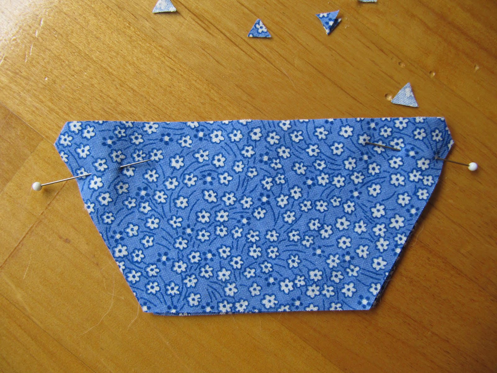 Sew Many Ways... Machine Sewing Hexagons...Half Hexies That Is