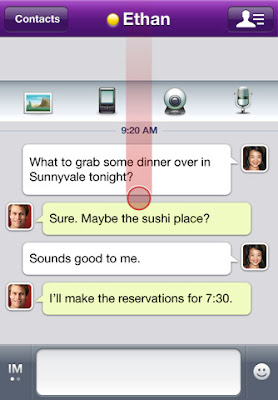 Yahoo Messenger 2.0 for iPhone hits App store with 3G video calling