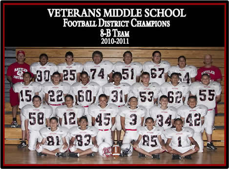football 8th grade district veterans ms rgccisd herald camps