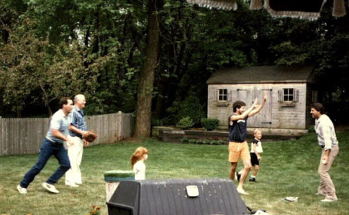 Leo, Boudy, Uncle Ted and cousins
