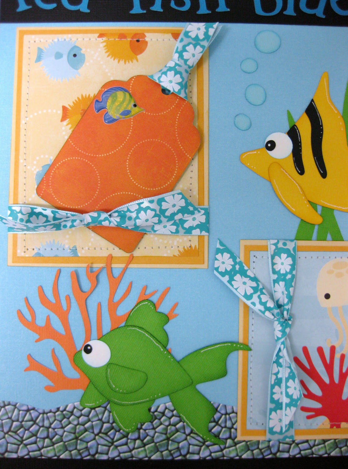 Designs by Crafty1mommy: One fish, two fish...