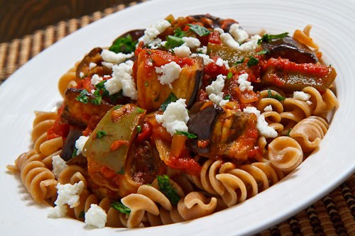 Roasted Eggplant Pasta Roasted Eggplant Pasta