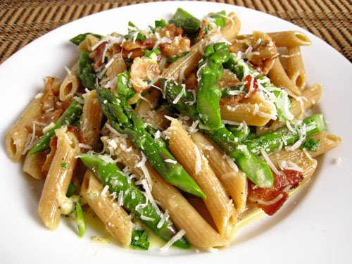 Asparagus Carbonara Asparagus Carbonara