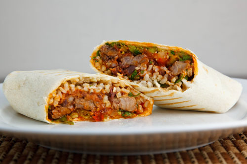 Korean Short Rib Burrito Korean Short Rib Burrito