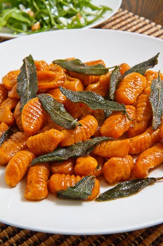 Pumpkin Gnocchi in Brown Butter and Sage Pumpkin Gnocchi in Brown Butter and Sage