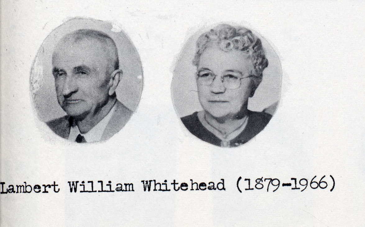 Patterson/Whitehead Family History Blog James Whitehead Jr. and wife Amelia Charlotte Brindle
