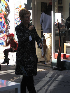 Frances Keevil at auction for Advocates for Survivors of Child Abuse