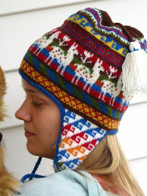 Chullo Ear Flap Hat For Kids Knitting Pattern