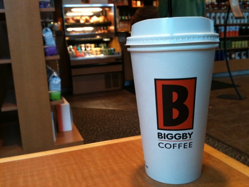 Where is Bob?: 52 Cups of Coffee -- BIGGBY was #13