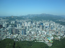 Downtown Seoul from Seoul Tower