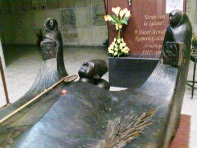 Tumba Monseñor Oscar Romero, San Salvador El Salvador C.A. Tumba Monseñor Romero