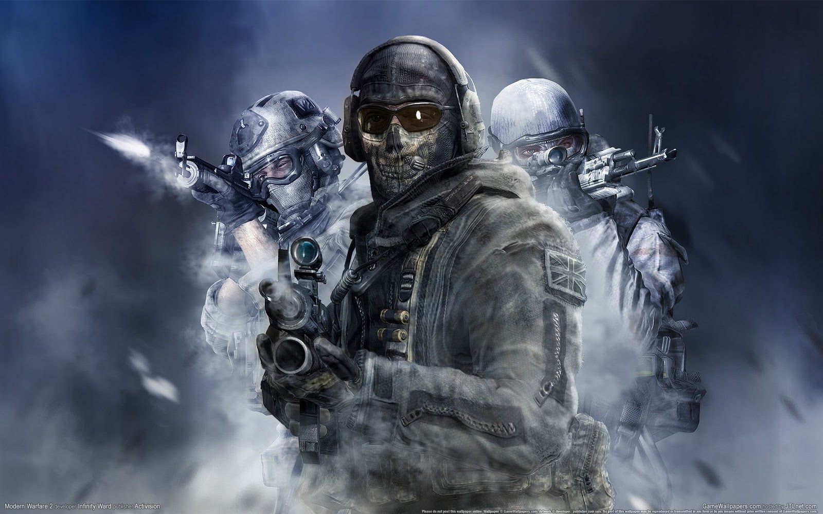 Ghost Call of Duty Modern Warfare 2 | GAMES Wallpaper