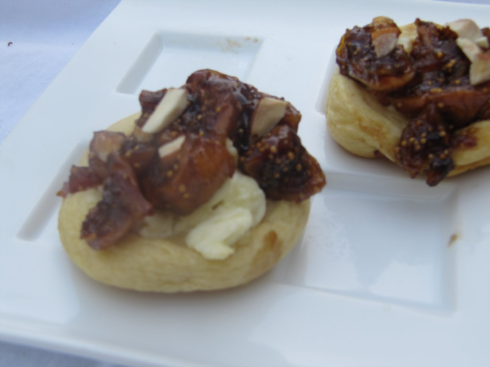 figtree appetizers Fig and Blue Cheese Appetizer Tarts