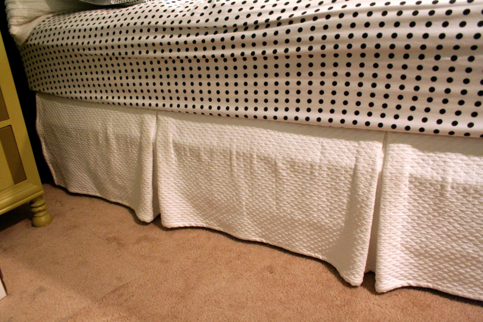 Remodelaholic Updating a bed skirt the easy way! Guest