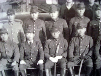 Japanese soldiers at Matsushiro Daihonei, Nagano