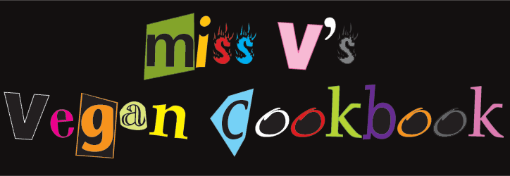 miss v's vegan cookbook