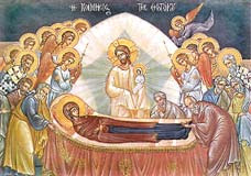 THE HOLY DORMITION OF BLESSED MARY