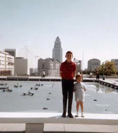 El Niño, Downtown Los Angeles 1966 - age 3.