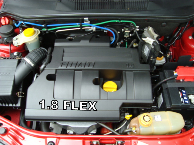 Fiat Palio HLX 2006 - Motor GM 1.8 Flex 8V Família II