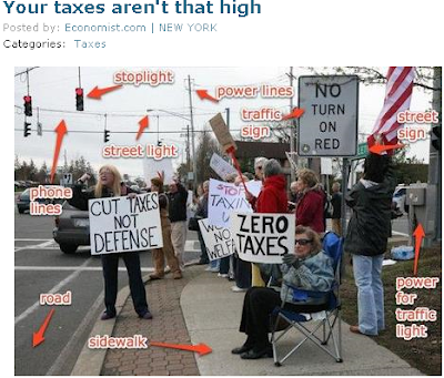 Your taxes aren't that high, wingnuts
