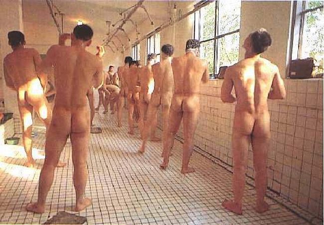 Nude Group Showers 41