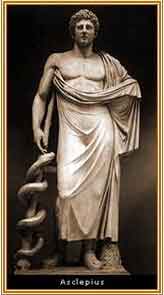 Asclepio,dios de la medicina