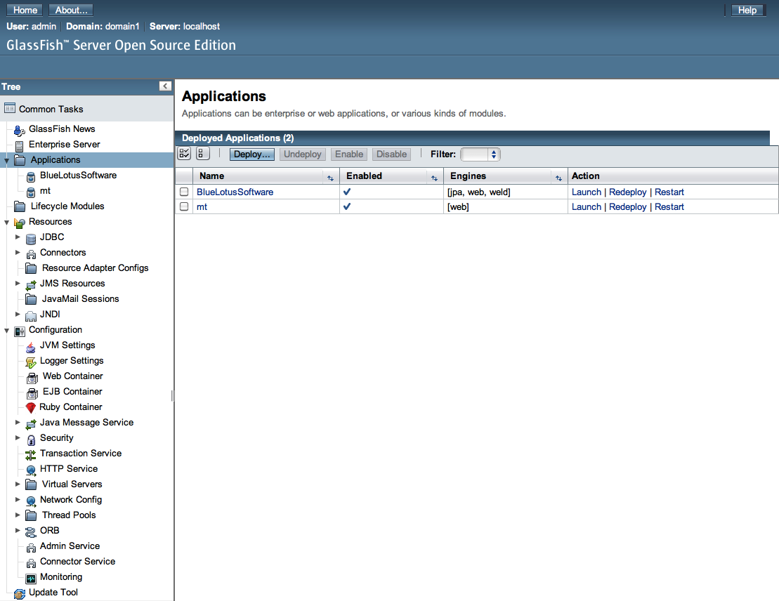Why Movable Type, Drupal, or Wordpress on GlassFish?