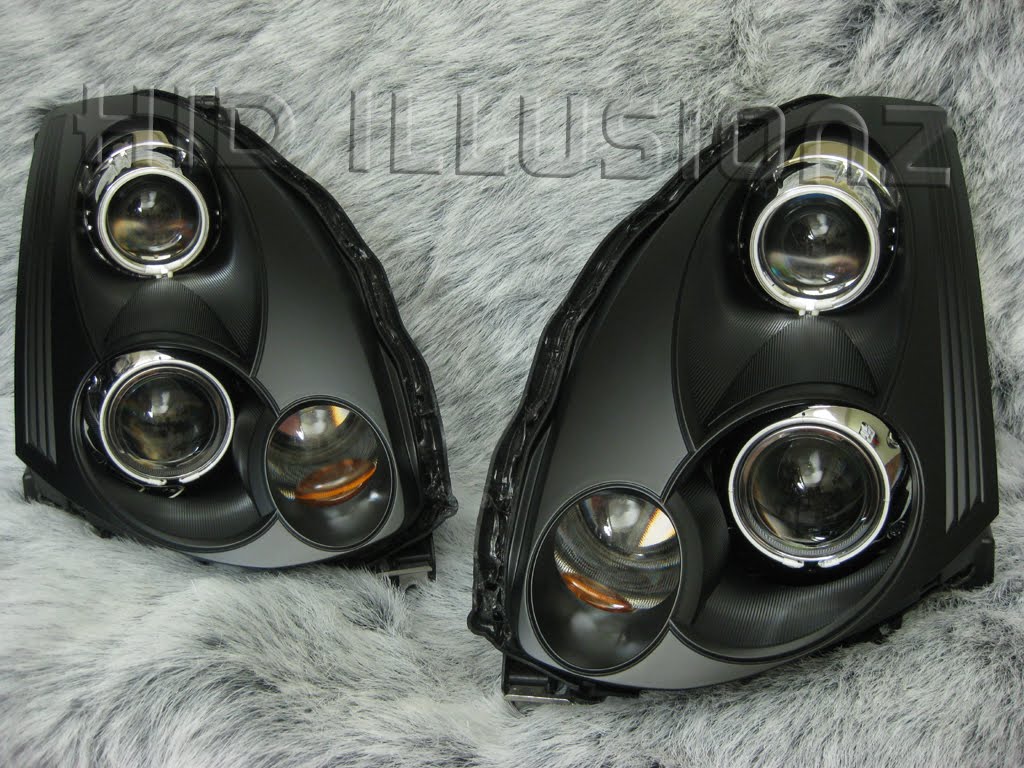 HID ILLUSIONZ Infiniti G35 Coupe Angel Eyes FX35 GTI Projector Turn