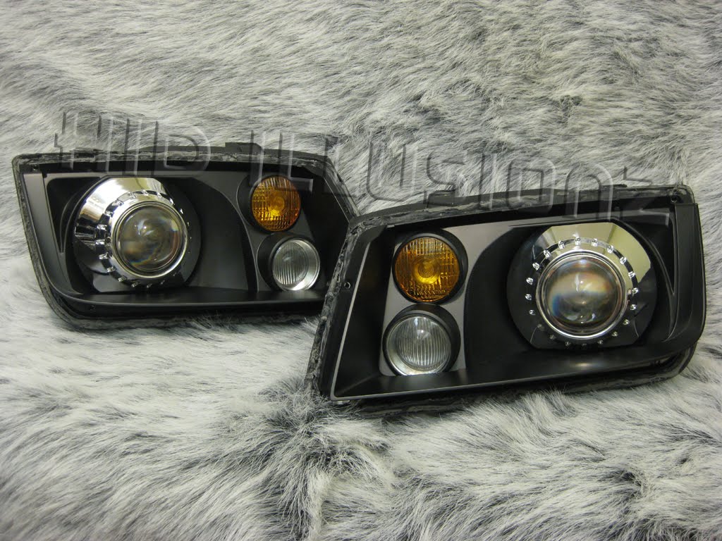 HID ILLUSIONZ Volkswagen Jetta MK4 FX35 E46 HID Projector Retrofit
