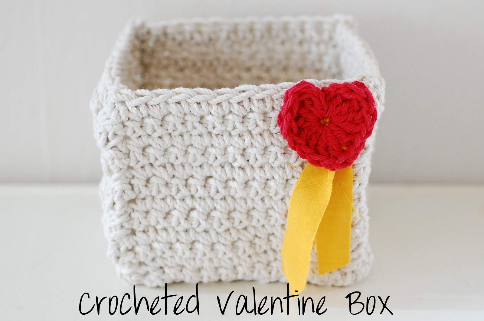 Maize Hutton: Make a Crocheted Valentine Box