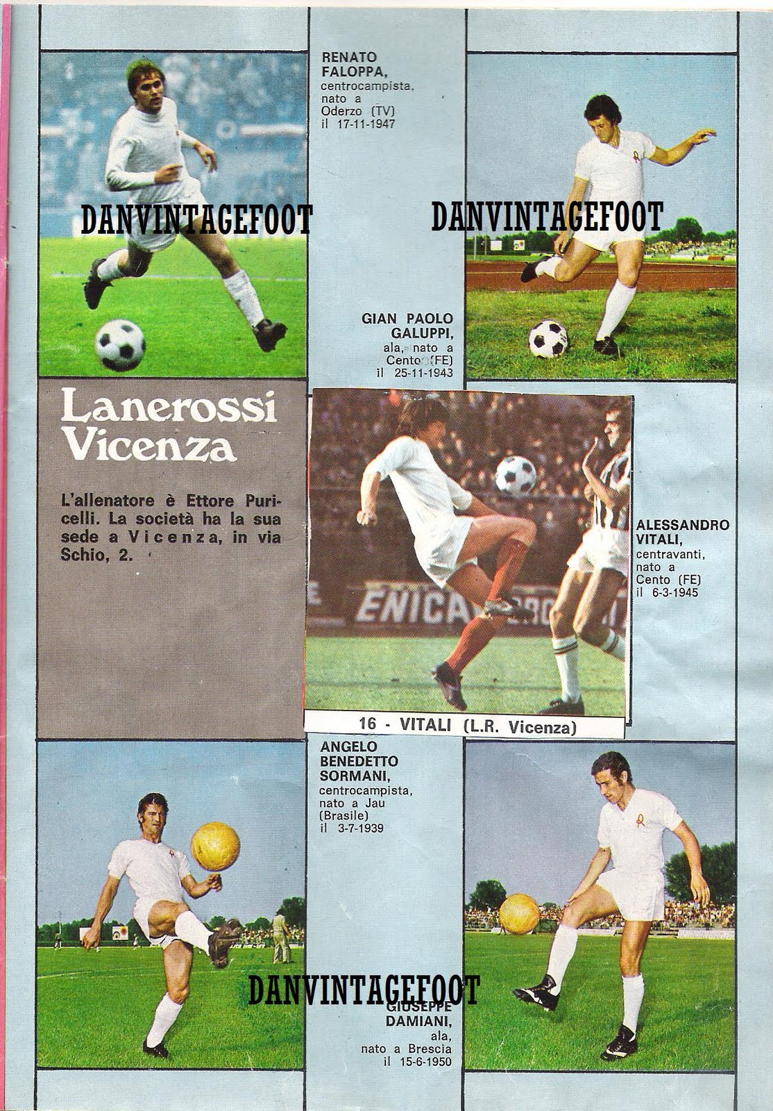 DANVINTAGEFOOT ALBUM CALCIO 1973/74 IL MONELLO