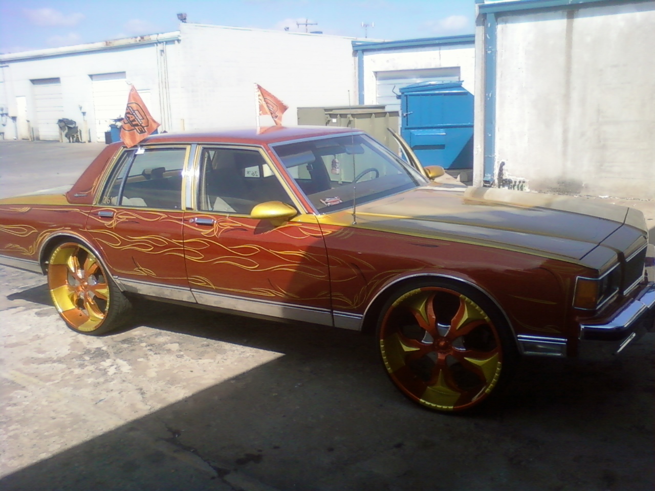 FRESH 405 "Orange n' Gold Box Caprice"