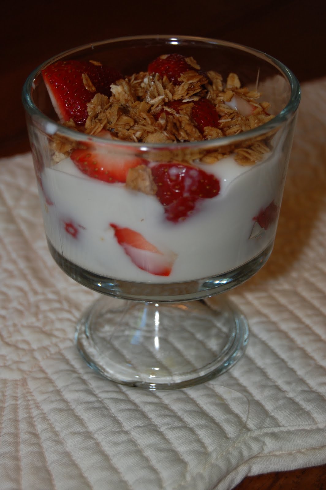 The Cutting Back Kitchen Homemade Fruit and Yogurt Parfait