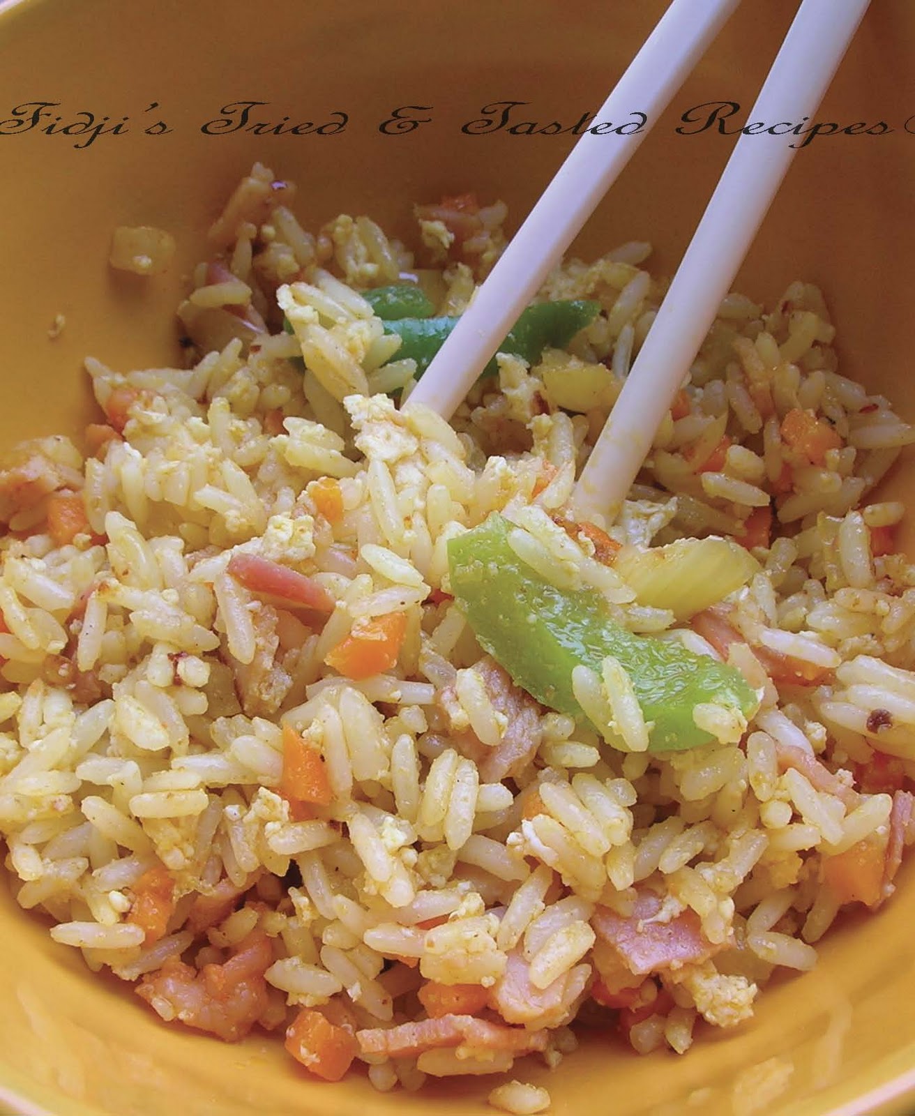 Fidji's Tried & Tasted Recipes Fried Rice
