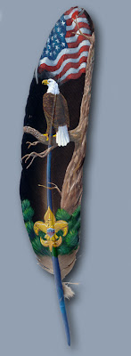 Amazing Feather Paintings, Hand Painted Feathers - I Wonder How Long It