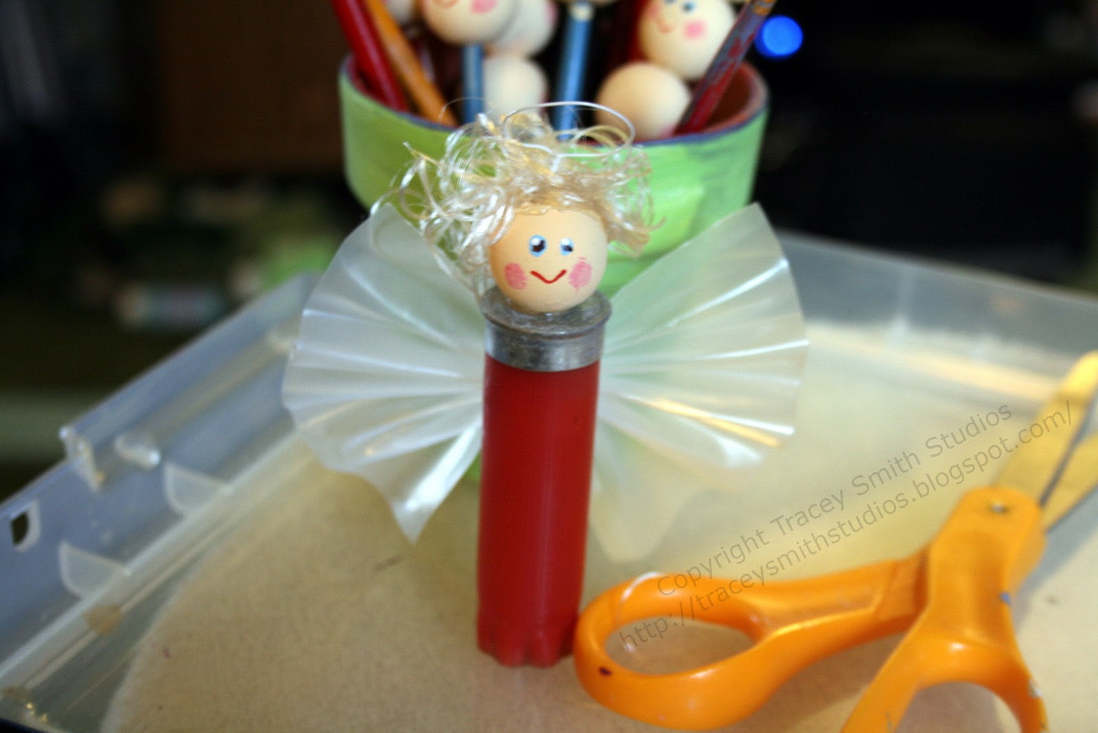 Bullet Shell Angel Frugal•Creative•Happy with Tracey Smith: Frugal Craft: Bullet Angels