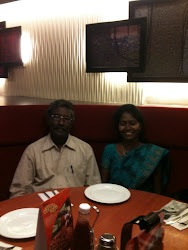 Jacintha & her Dad Chinnasamy