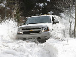 lol my new suv in the snow