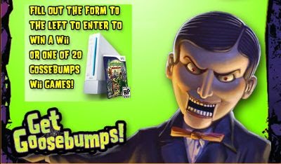 goosebumps wii