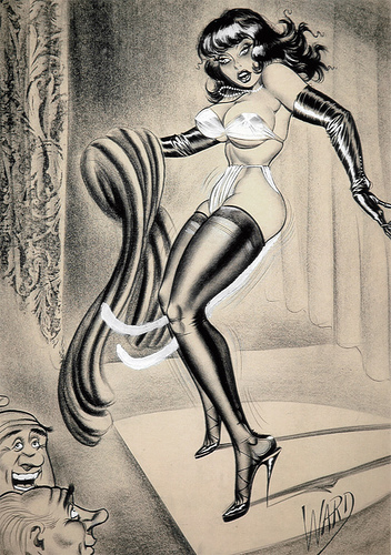 The Glamorous Pin Up Art Of Bill Ward The Lingerie Addict
