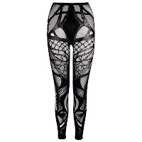 The Look for Less: Alexander McQueen Lace Leggings | The Lingerie ...