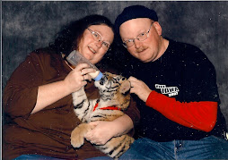 Dennis and Donna with baby Tiger