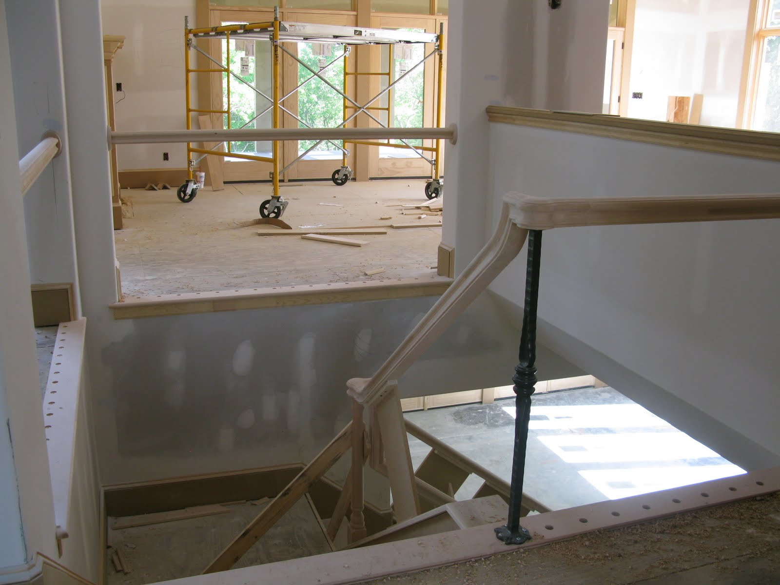 Projects Plenty: Textured and Glazed Handrail