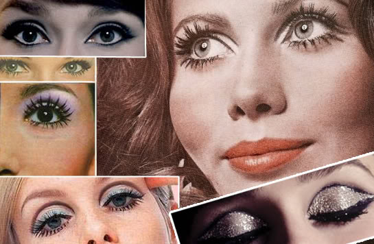 The best of the 60's.: Maquiagem e cabelo anos 60