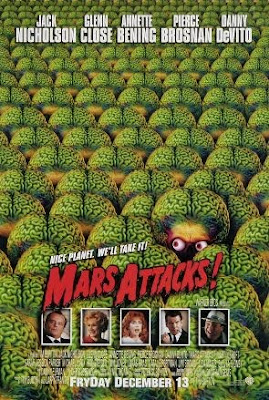 Mars attacks by Tim Berton