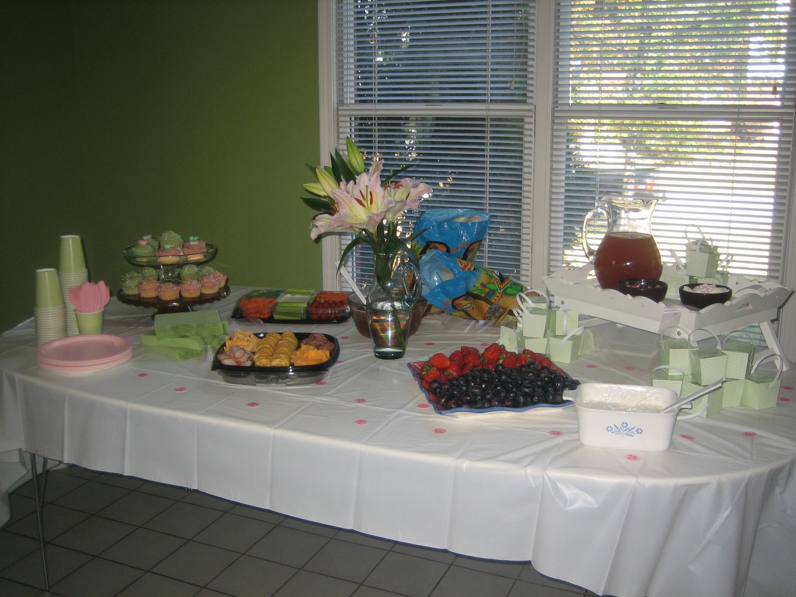 Content at Home Church Baby Shower