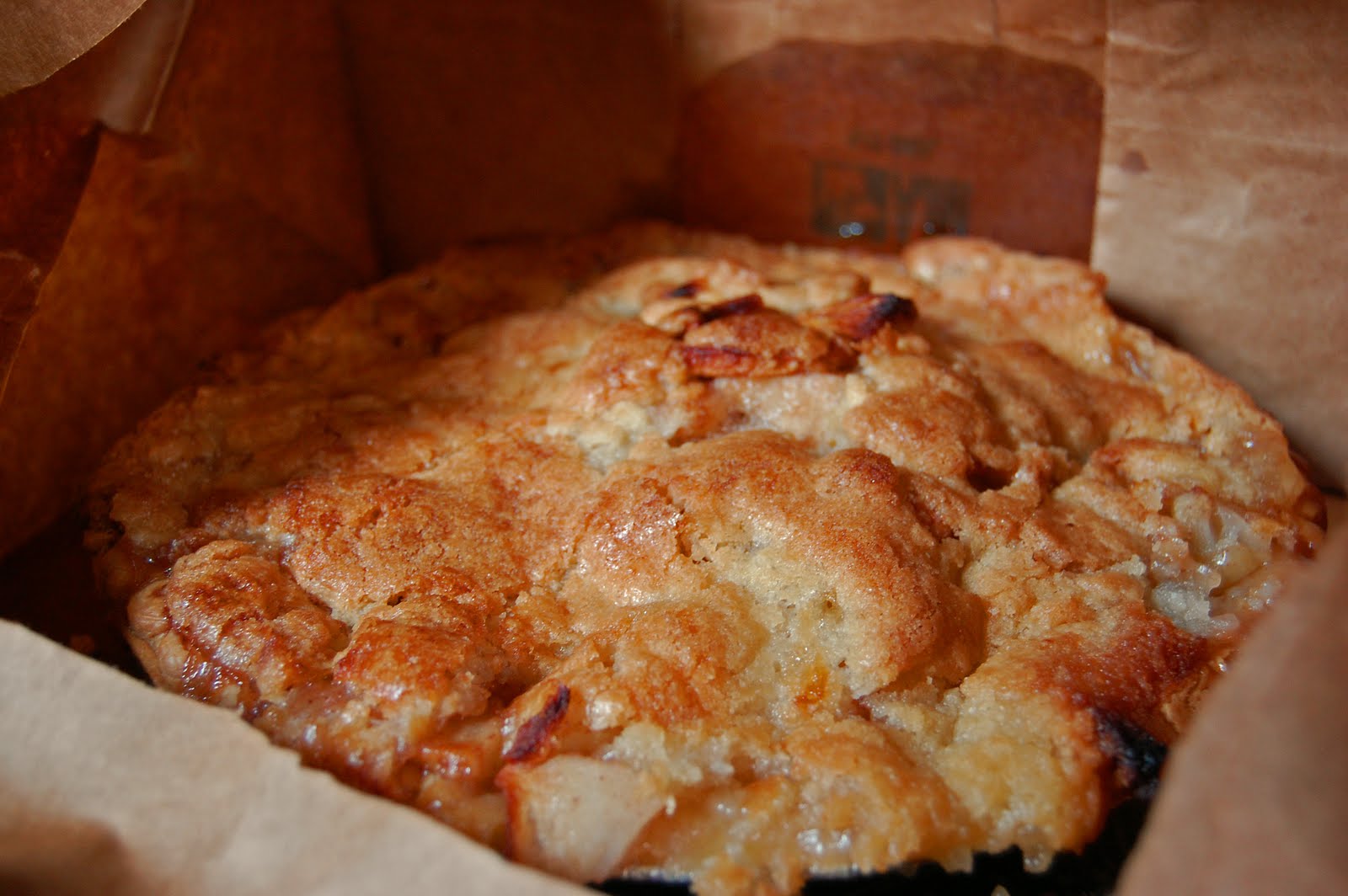 life with the ladies Apple Pie Baked in a Brown Paper Bag