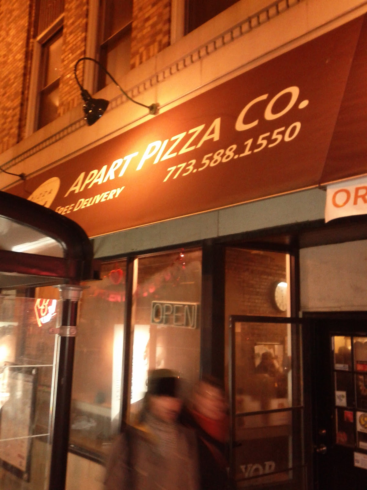 Apart Pizza Company Chicago 8 Down, 17 to Go