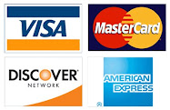 We accept credit cards!