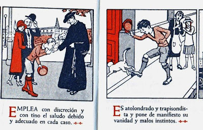 Cartilla Moderna de Urbanidad (niños). Editorial F.T.D. Barcelona. 1929.